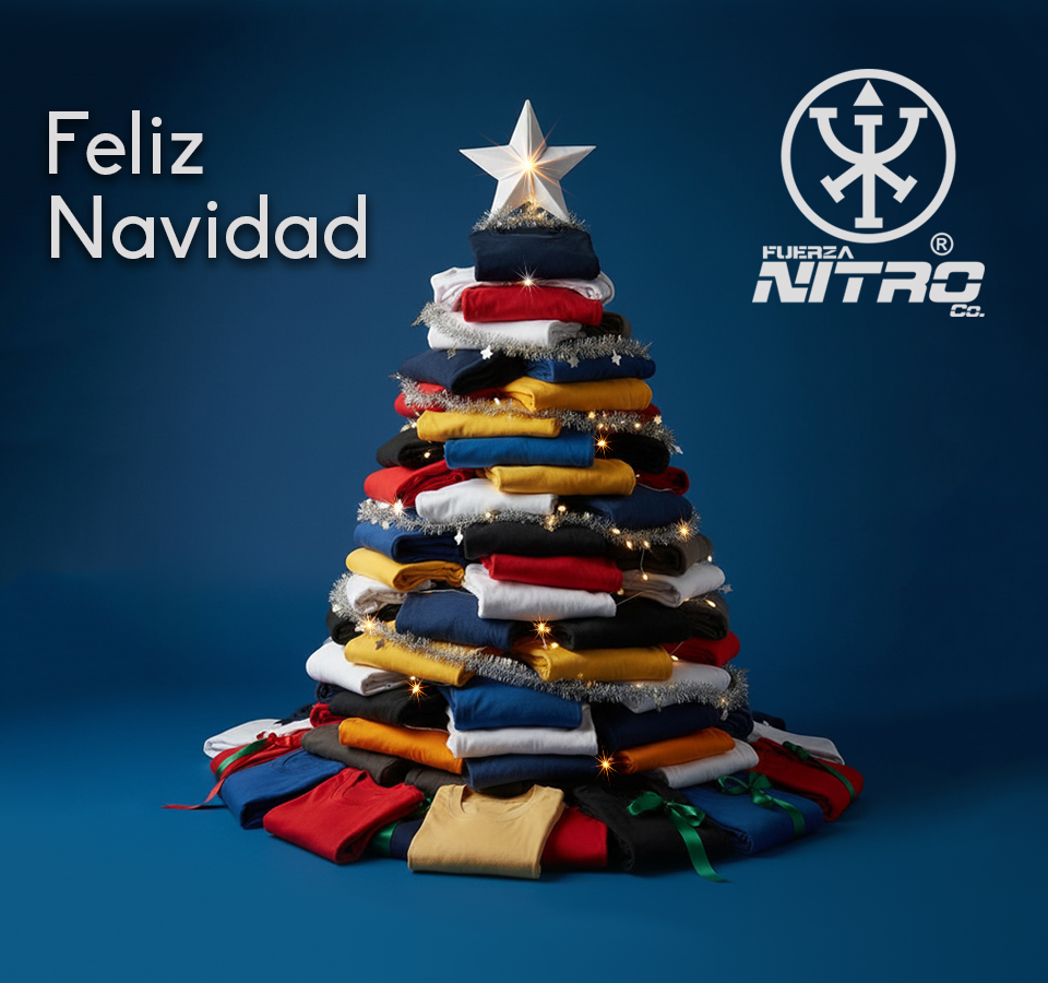 PlayerasNitro's tweet photo. Tiempo de compartir abrazos y desear alegría a nuestra familia, amigos y compañeros.
¡Que disfrutes con tus seres queridos! Feliz Navidad
Te deseamos todos en #FuerzaNitroCo https://t.co/vnHQbXdebN
