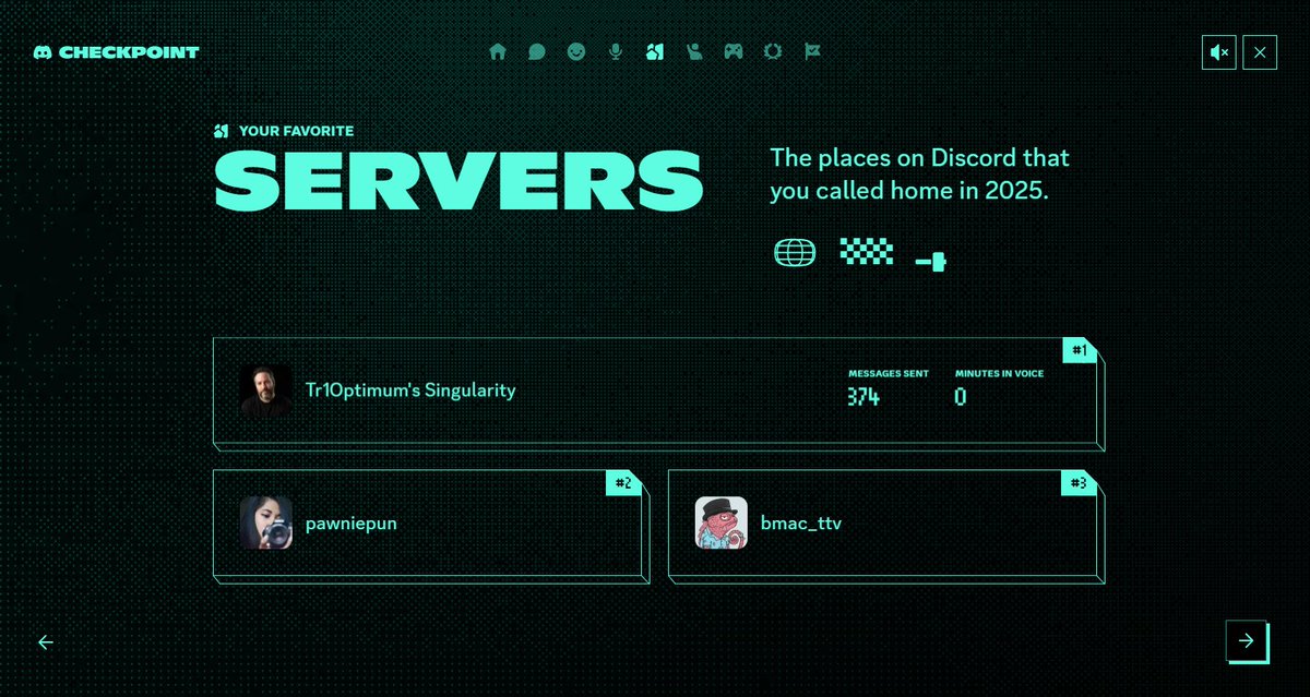 tr1optimum's tweet image. 2025 Goated @discord Servers 🐐 @pawniepun @bmac_ttv #discordrecap #Discordcheckpoint