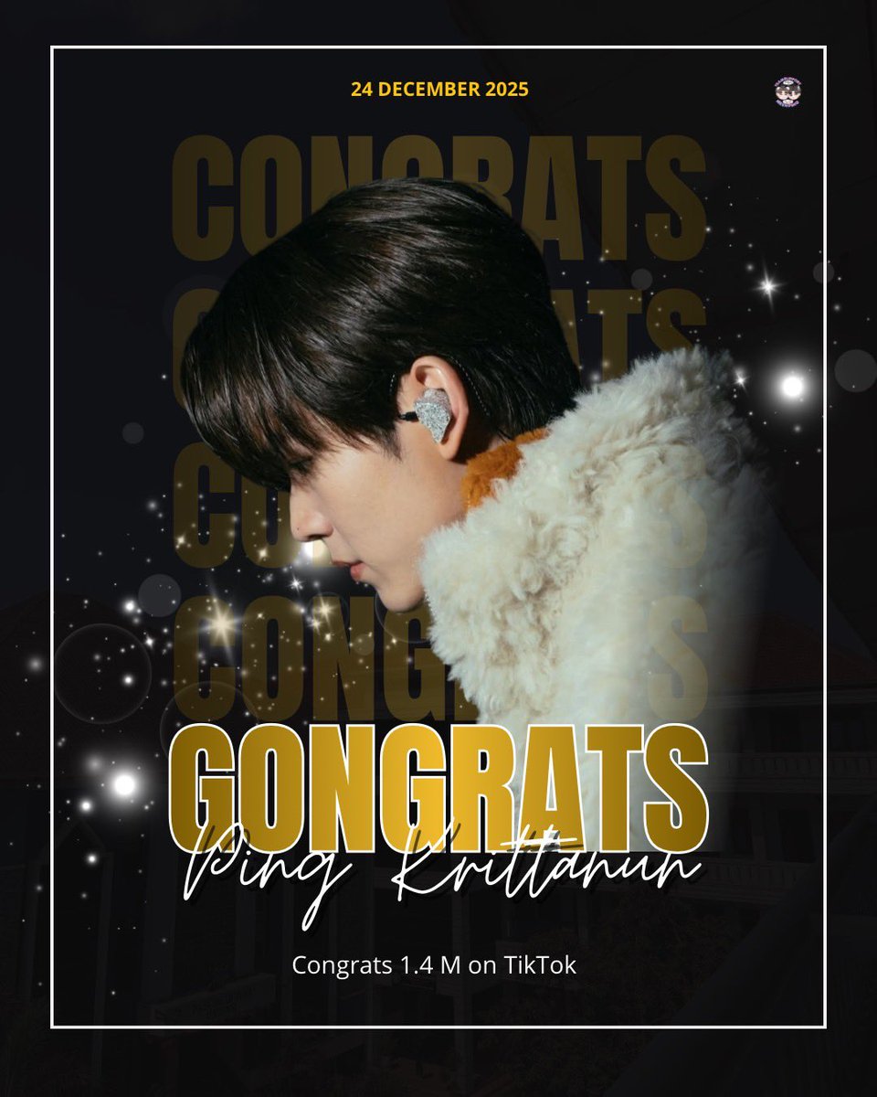 SUPPORTMEENPING's tweet image. Congratulations to Ping Ping ✨

“ยินดีกับ 1.4 M บน TIKTOK ด้วยนะคะ ขอให้มีคนติดตามเยอะขึ้น ๆ ทุก ๆ วันเลยน้า ขอให้ความน่ารักสดใสอยู่กับน้องตลอดไป 🤏🏻✨”

TIKTOK PING 1M400K 💖

#SayCongratsToPING