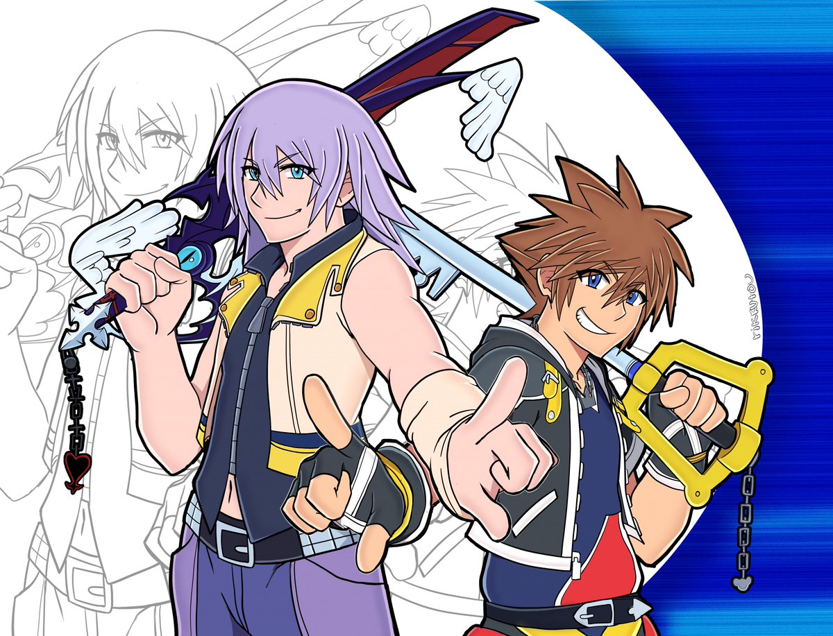 rikkutou's tweet image. HAPPY 20TH ANNIVERSARY KH2 🔥
#kingdomhearts