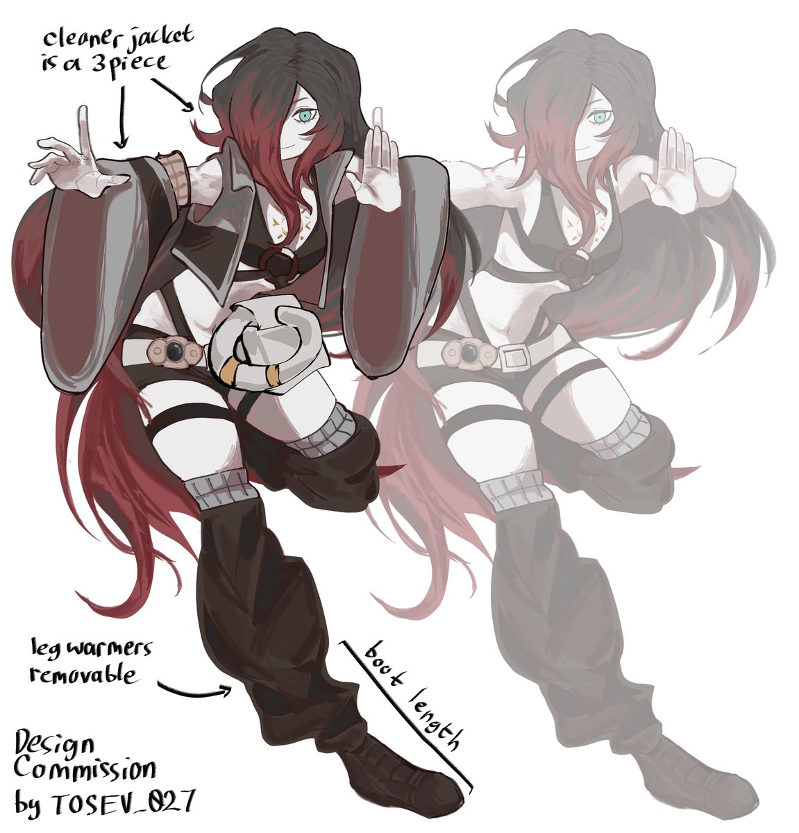 🗑️Gachiakuta X Gravity Rush🍎!, a Raven cleaner🐦‍⬛!, I adore