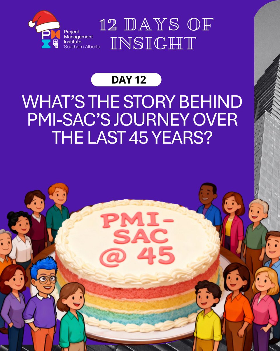 pmi_sac's tweet image. On the 12th day of PMI-SAC’s 12 Days of Insight… we bring it all together with a celebration of PMI-SAC’s journey, achievements, and the thriving community that makes it all possible.

#PMISAC #12DaysOfInsight #ProjectManagement #Leadership #ProfessionalGrowth #Mentorship #pmp