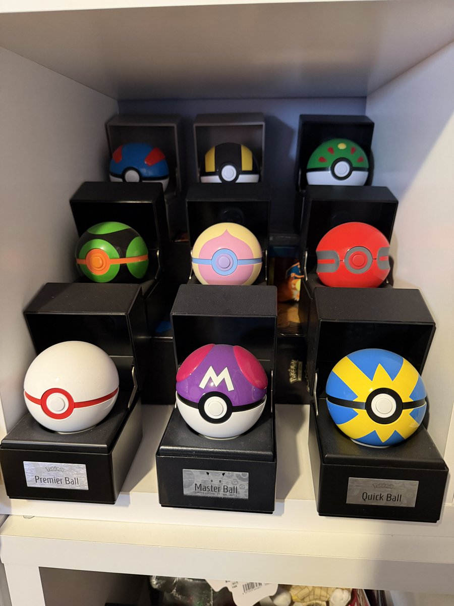 working on my pokeball collection
