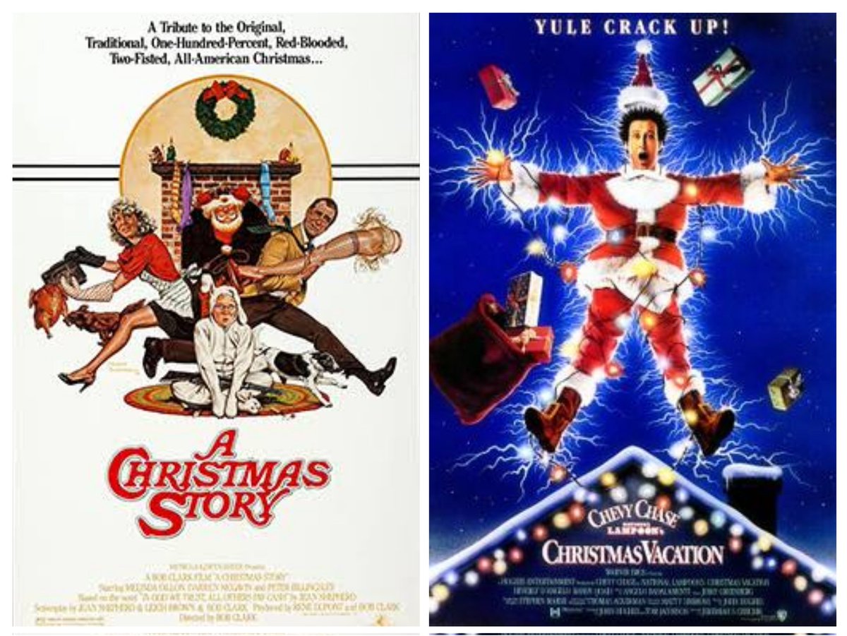 landofthe80s's tweet image. You can only keep one of these  Christmas classics. Which one sticks around? 🎄