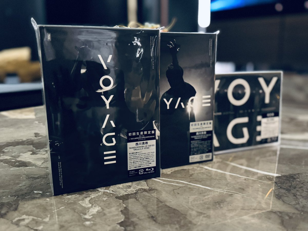 本日発売です♪ #西川貴教 #TNNK 「#SINGularity Ⅲ -#VOYAGE-」