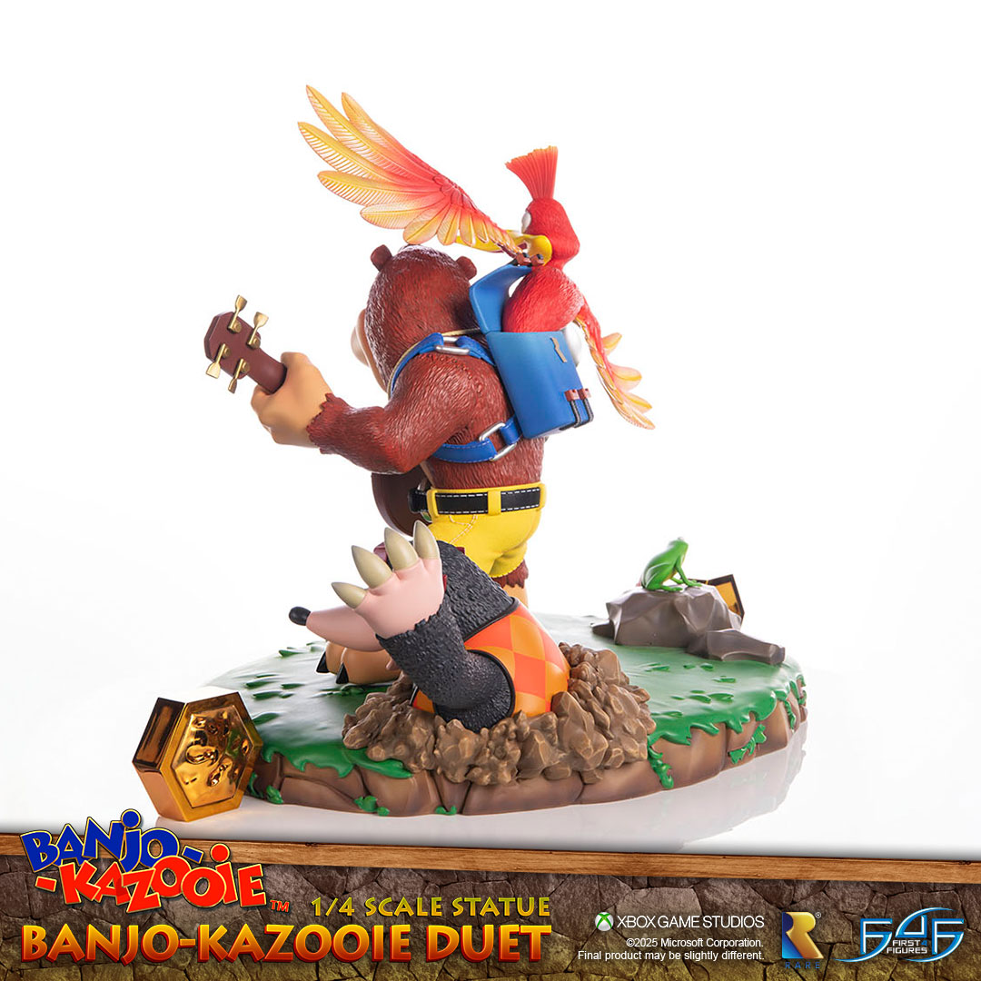 First4Figures's tweet image. BANJO-KAZOOIE DUET 1/4 PRE-ORDERS NOW OPEN!

Take a look at these clean shots of our Banjo-Kazooie Duet 1/4 scale statue! That white background really makes it pop!

Pre-orders for our Banjo-Kazooie™ - Banjo-Kazooie Duet 1/4 scale statue are NOW OPEN! Take advantage of our EARLY…