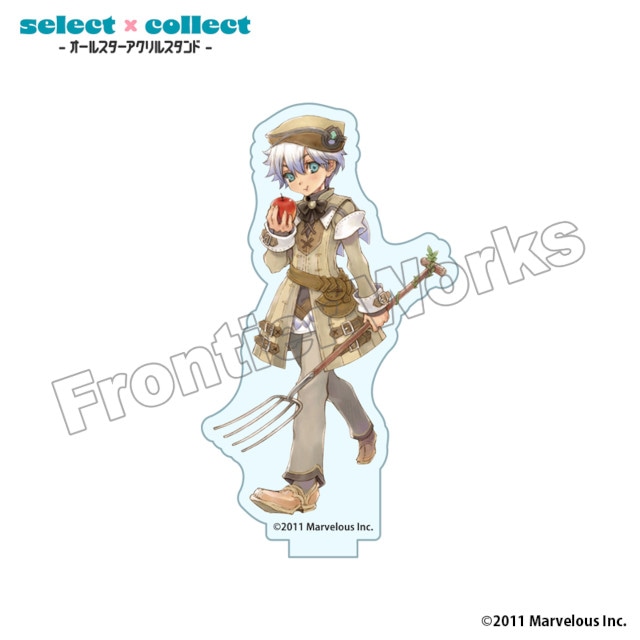 select×collect」から、『ルーンファクトリー』シリーズのアクリル