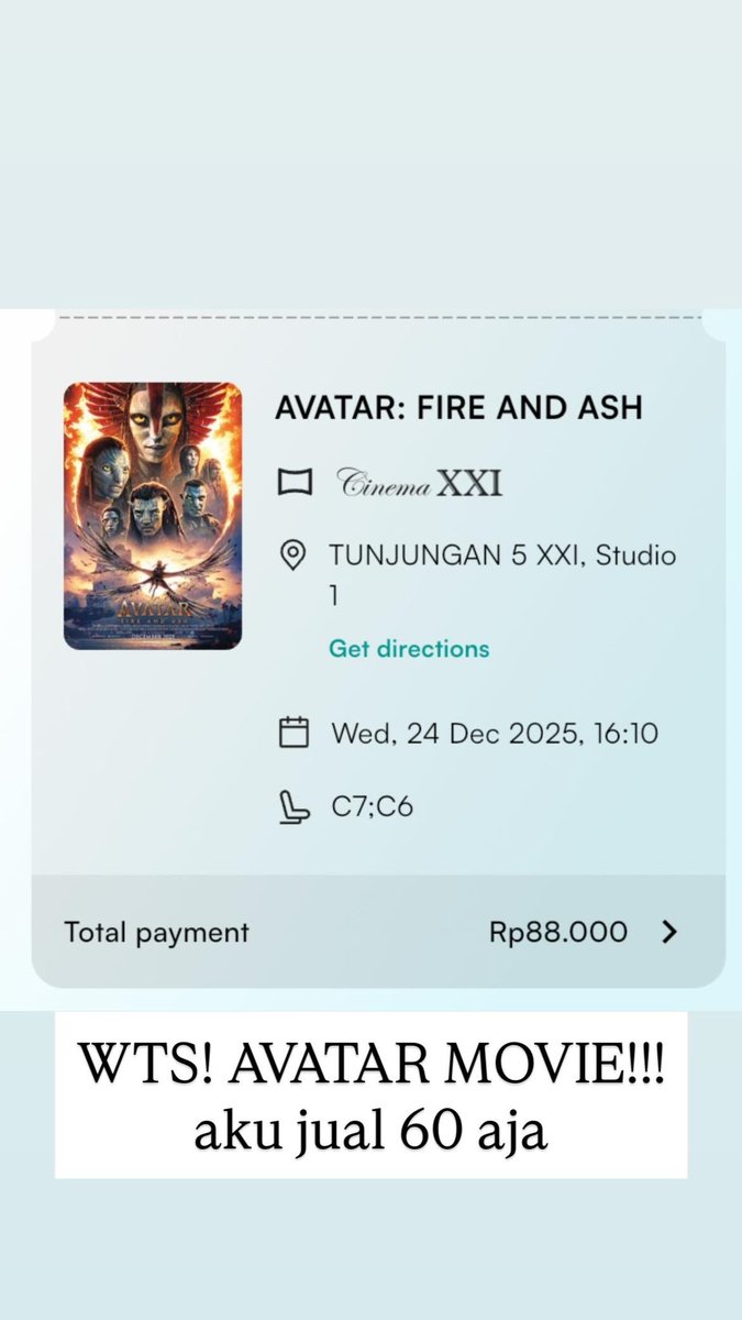 wts avatar, tp 5 jam 4, aku jual 50 aja