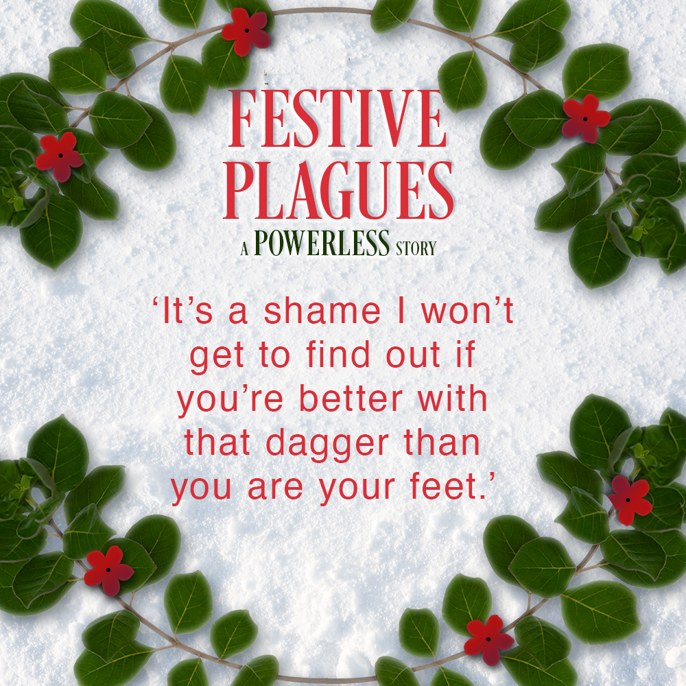Ilya's biggest celebration is almost here...

Travel back three years and reunite with some of your fave characters, just in time for the holidays ❤️🗡️ simonteen.com/2024/12/24/fes…

#PowerlessLaurenRoberts #FestivePlagues