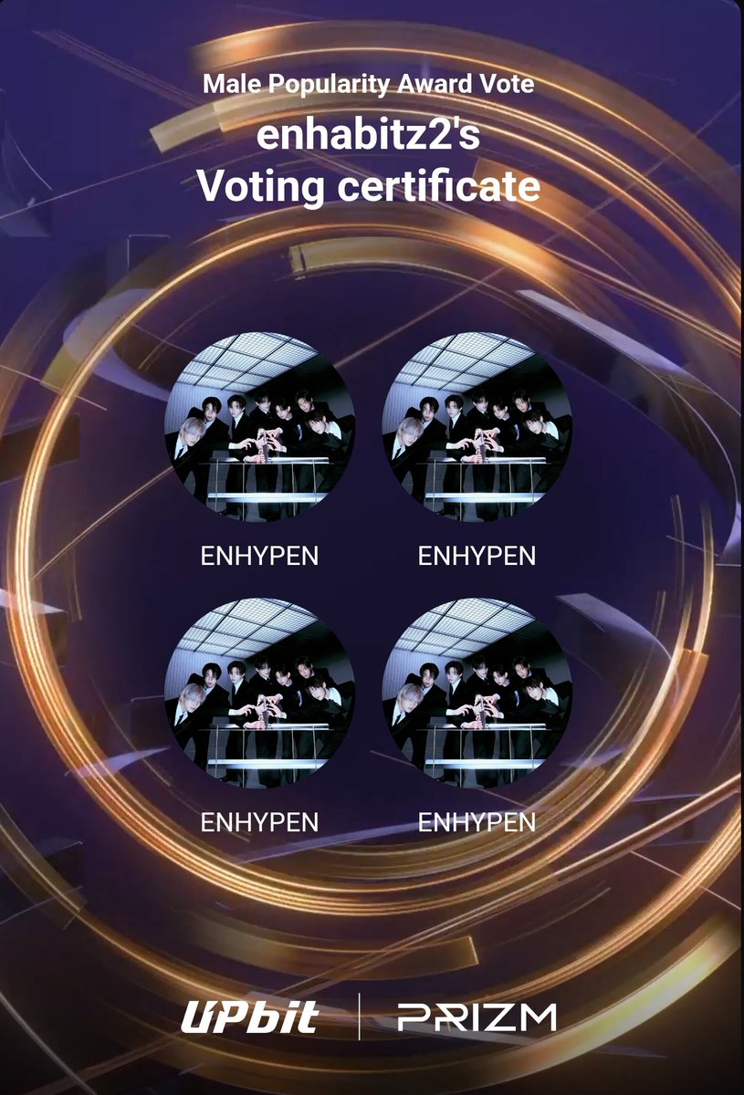 enhasserabits's tweet image. ENGENEs, please don’t forget to cast your votes today. You can vote with multiple accounts, and if you’re able to, consider joining a vt team.

We can still turn this around, just like we’ve done before, as long as we keep pushing. So, LET'S PUSH IT!

🔗global.prizm.co.kr/story/gda25
