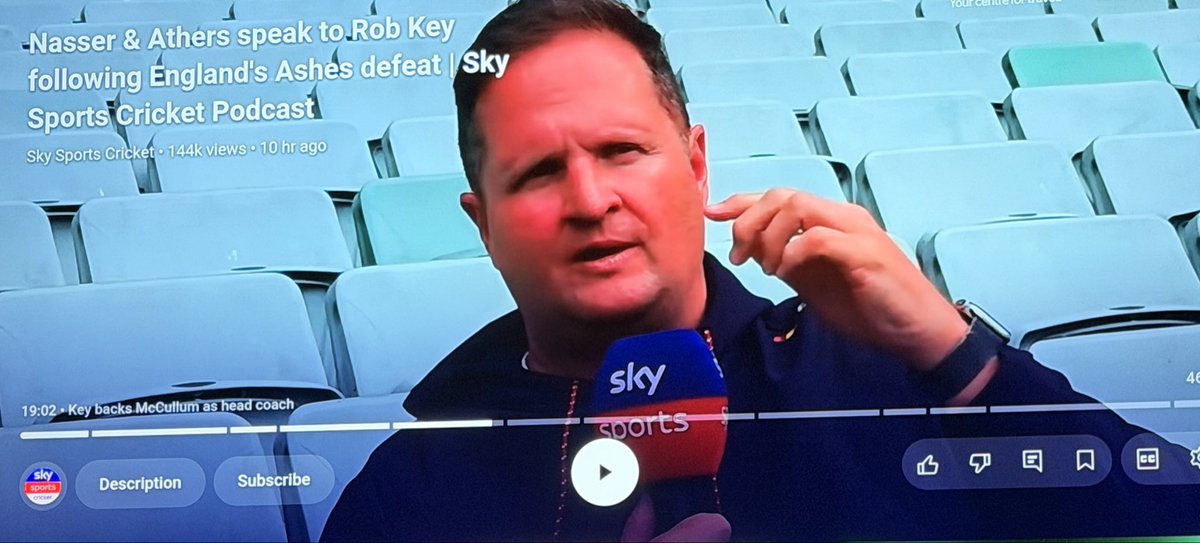 The Sky podcast with Nasser, Key &amp; Athers was just fabulous.

Years of friendship, yet the quality of questioning, attention to detail and not shying away from tough topics stood out.

Agreeing to disagree is real brainstorming. That’s how growth happens.

Must watch 🎙️