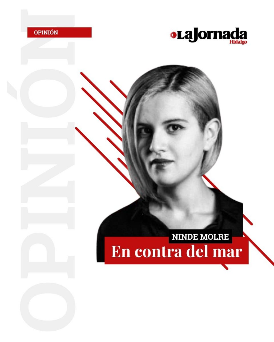 La #Opinión de Ninde Molre "En Contra del Mar" ✒" No siempre el mapa y las condiciones políticas en Hidalgo se verán como hoy, por lo que tirar o modificar una reforma de este tipo puede ser mucho más complicado".

lajornadahidalgo.com/ley-gobernador…