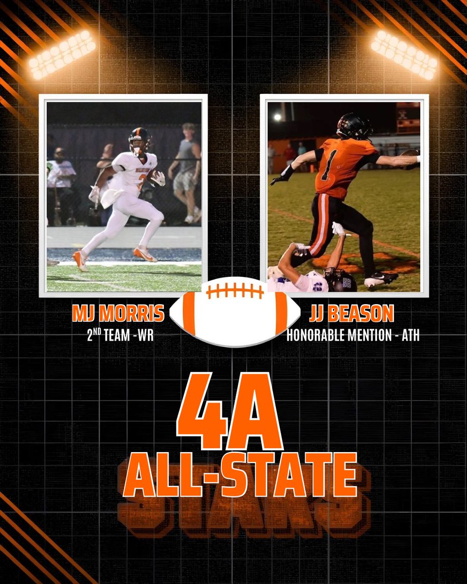 Congrats to <a href="/monqreamorrisjr/">MJ</a> and JJ Beason for their All-State Selections!