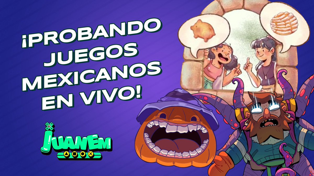 juanem87's tweet photo. Para dar seguimiento a lo que vimos en #RGF4 vamos a jugar juegos mexicanos en directo
https://t.co/Eh7wp2DeYo
https://t.co/EUFlHhPU2k https://t.co/qcP2oV4GZl