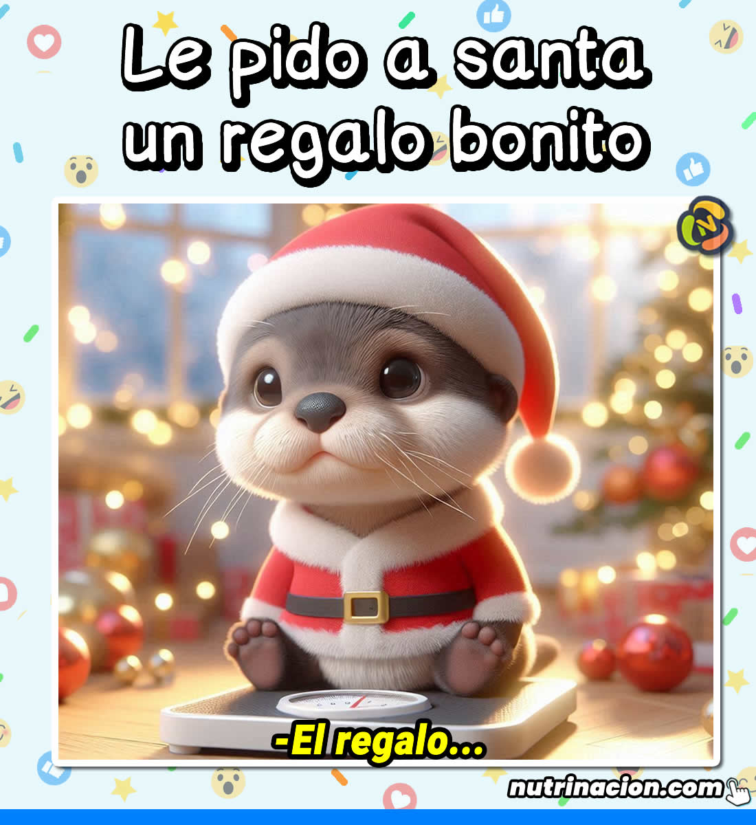 nutrinacion_'s tweet photo. Ten un delicioso #meme 🥑

Educación saludable #nutrinacion #humor #dieta #navidad https://t.co/R0WuAnGbD7