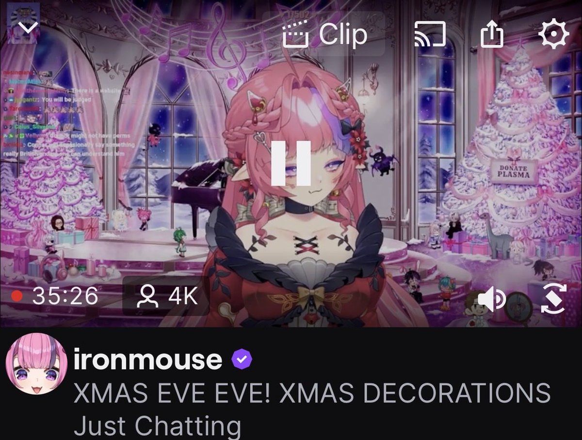 Connor is hanging out on Mouse’s stream!!