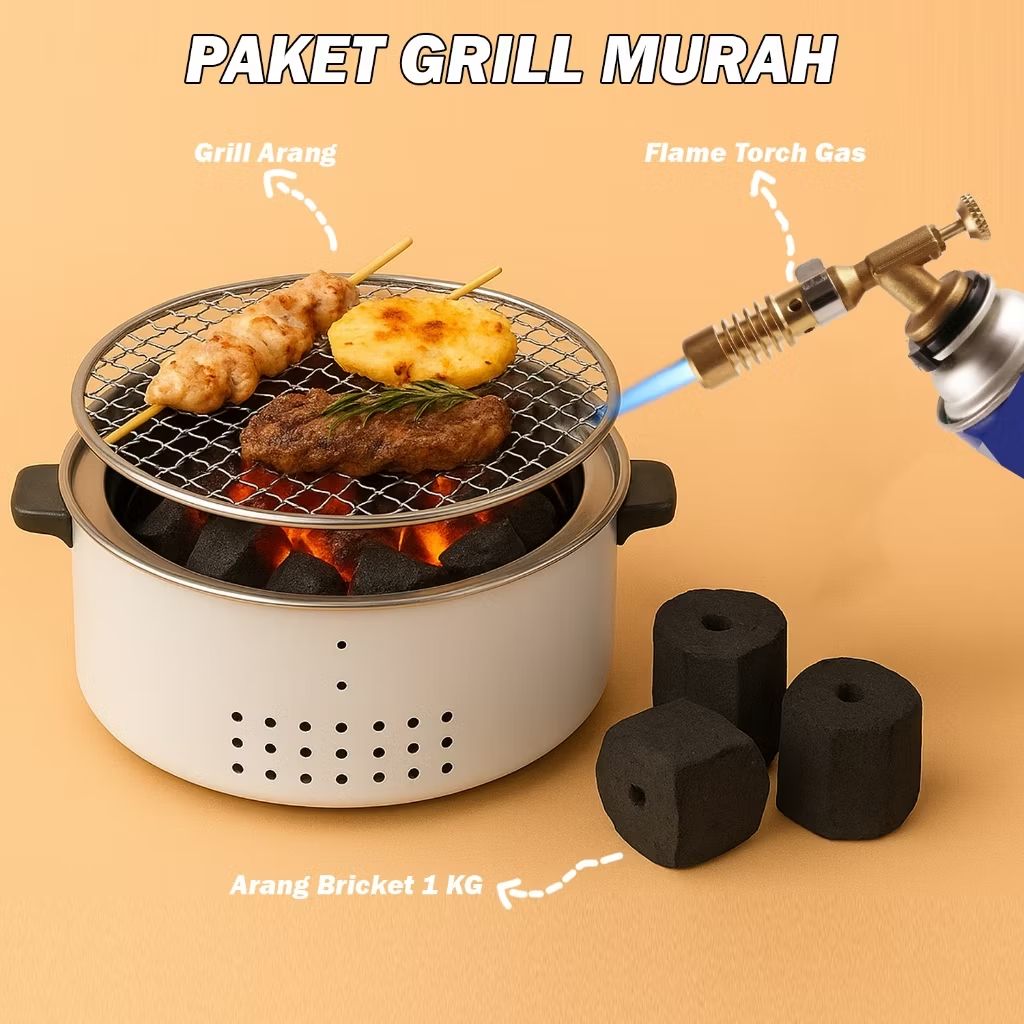 NandiaShop's tweet photo. Cek Grill Pan Kompor Arang Pemanggang Barbeque Bulat BBQ Grill Portable Stainless Steel Multifungsi. Dapatkan di Shopee sekarang! https://t.co/8o27GkXEUc https://t.co/Yz2oCnsstz