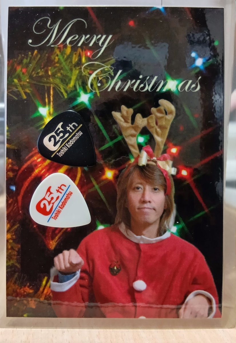 角松敏生 ピック＆ピックホルダーセット ギターピックに25thと。 2006年 19年前になる。 BICから🎁頂いたのか