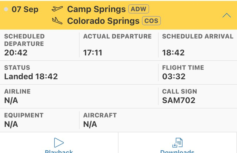 ProjectConstitu's tweet image. 🚨EXPLOSIVE PROOF: Congressman Mark Amodei’s Jet FLEW Into FORT HUACHUCA On 9/8 – TURNED OFF TRANSPONDER To HIDE Landing BEFORE Secret Assassination MEETING!

 The deep-state cover-up is unraveling in real time.

Undeniable flight data proves Rep. Mark Amodei's aircraft —…
