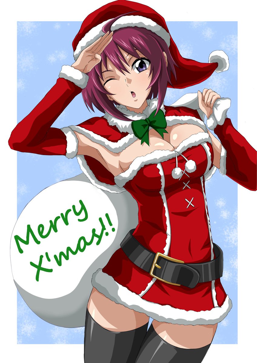 今年もクリスマス絵描けなかったのでルナマリアを再掲〜
もう二年前だけど結構お気に入りかも 