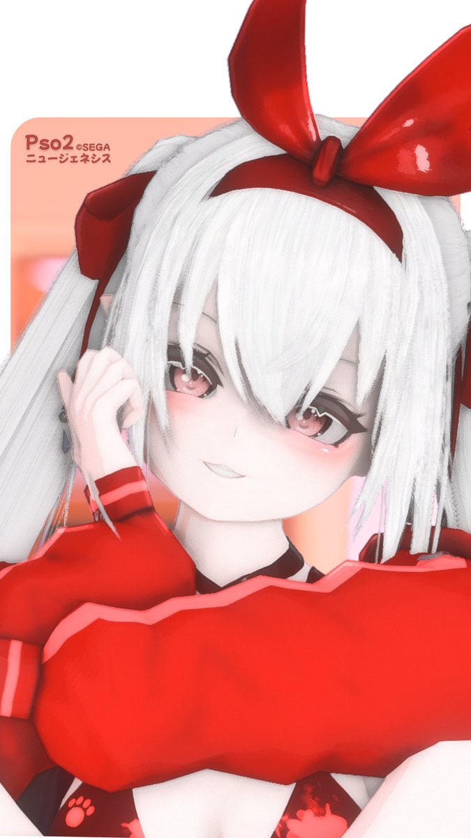 KumabearxD's tweet image. #PSO2NGS_SS 
#メンテの日なのでssを貼る 
❤️🩷