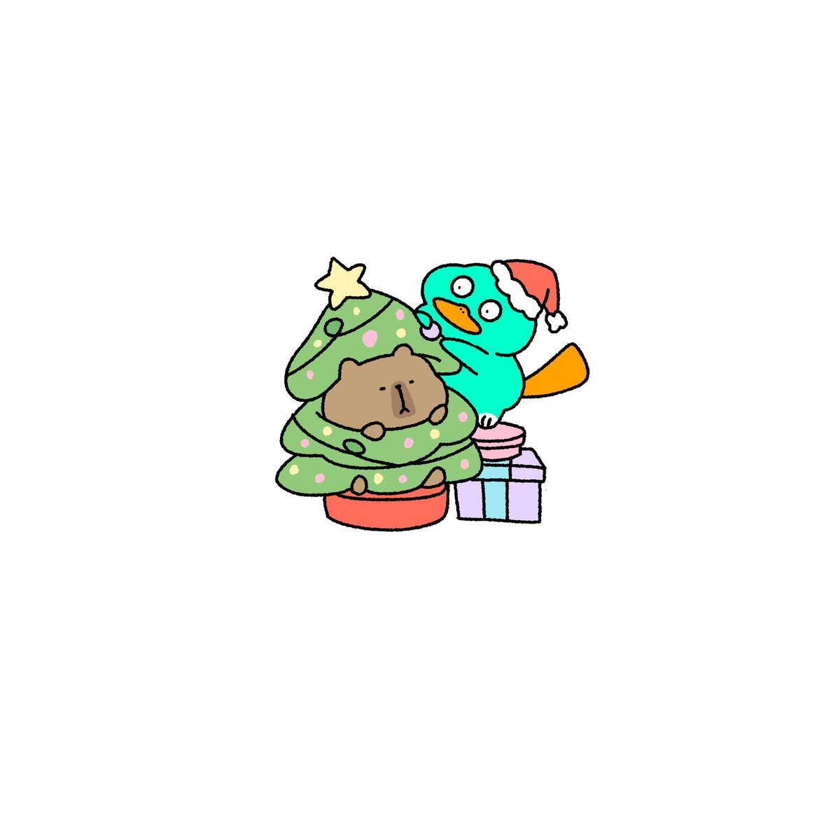 QuipTheQuack's tweet photo. 🎄🎄🦖 https://t.co/WnmA3ioveD