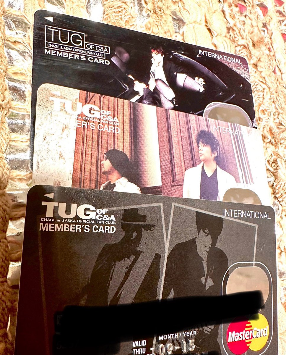 大掃除の続きしてたら…。 出てきた！(・∀・) TUG of C&Aの クレジット