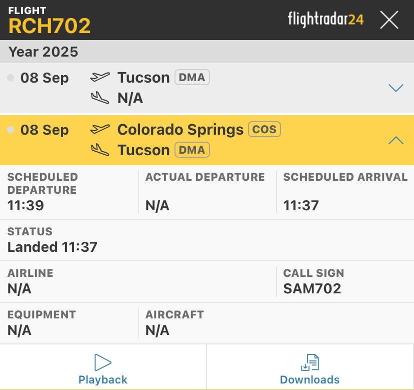 ProjectConstitu's tweet image. 🚨EXPLOSIVE PROOF: Congressman Mark Amodei’s Jet FLEW Into FORT HUACHUCA On 9/8 – TURNED OFF TRANSPONDER To HIDE Landing BEFORE Secret Assassination MEETING!

 The deep-state cover-up is unraveling in real time.

Undeniable flight data proves Rep. Mark Amodei's aircraft —…