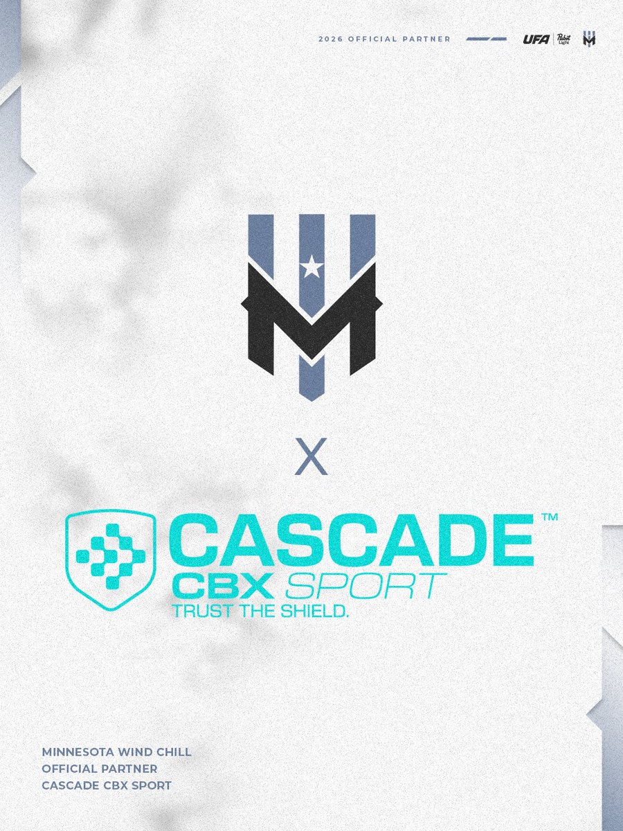 mnwindchill's tweet image. Excited to announce our new partnership with @cascadecbxsport!

As part of the two-year agreement, Cascade CBX Sport will be exclusively displayed on the side of the official Wind Chill hat worn by players during the game.

#cbd #nsfcertifiedforsport #athleterecovery #painrelief
