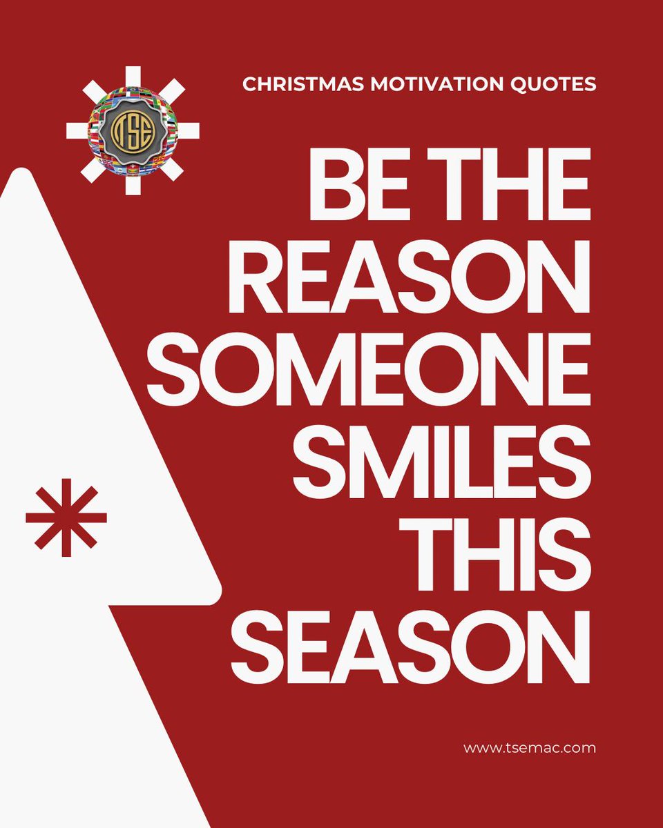 TaiSangCN's tweet photo. Christmas Motivation 🎄✨
Be the reason someone smiles this season.
A little kindness can make the holidays brighter for everyone.
#ChristmasMotivation #SpreadJoy #SeasonOfGiving #BeKind #HolidayVibes https://t.co/7RyFx2lhUL