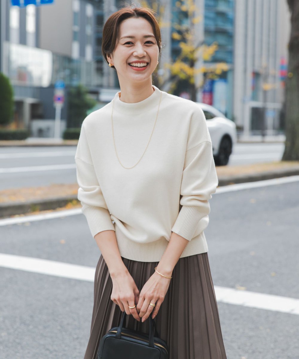 HOT ITEM】 『蓄熱/洗濯可』 ボトルネックKNITプルオーバー 🏷URBAN