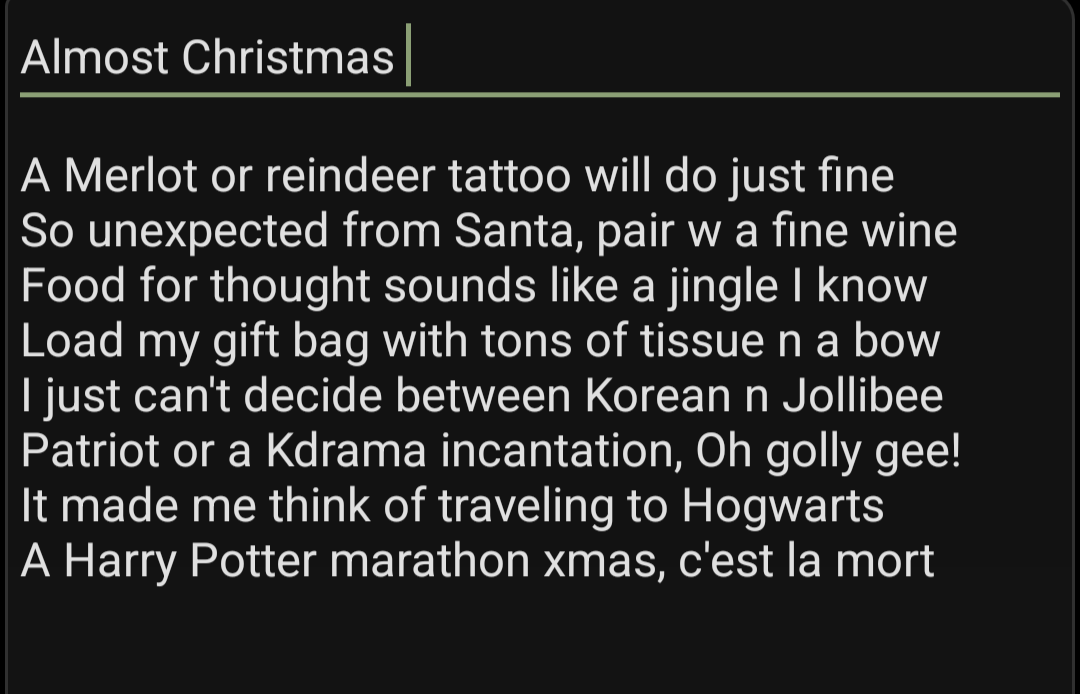 Hamsterjokes's tweet photo. #Octopuspoet #poetry #almostchristmas #friedchicken #hogwarts https://t.co/bPRGZr9gg7