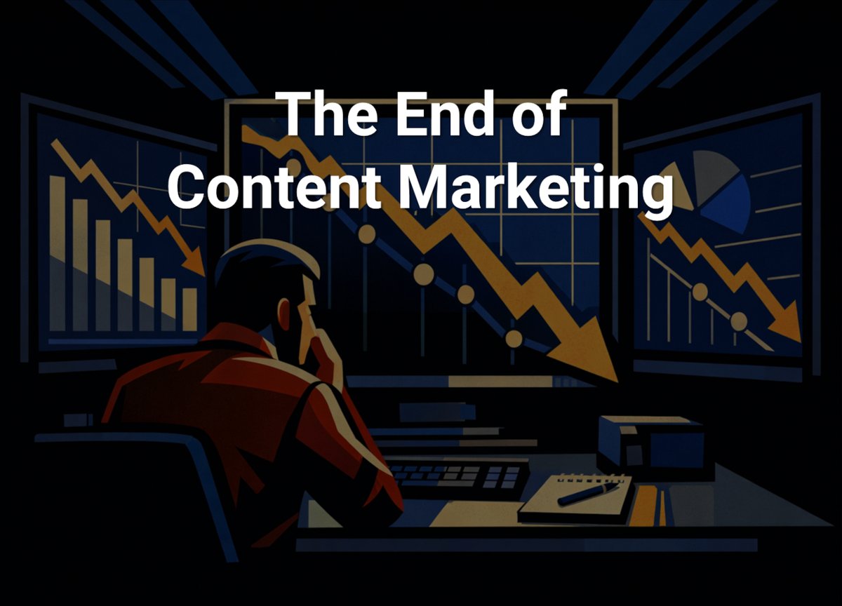 For twenty years, the industry lived by one commandment: "Create the best content, and Google will put it on page one." Then AI happened.
noisynodes.substack.com/p/the-end-of-c…