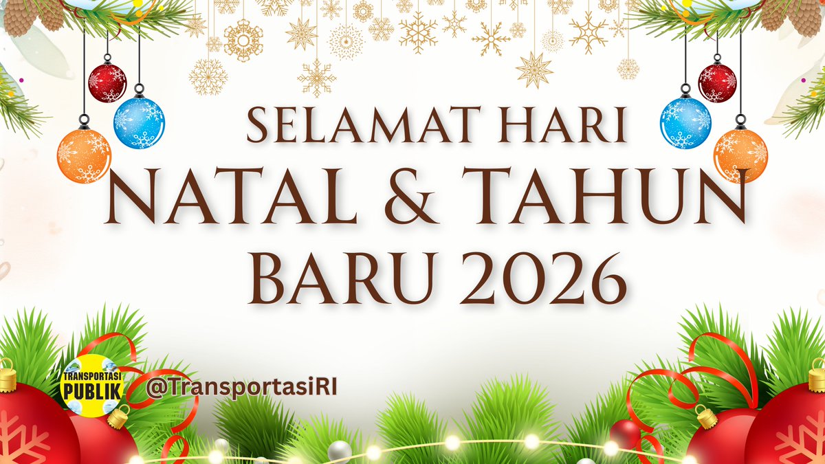 Natal 2025 bukan hanya tentang perayaan, tetapi tentang kasih yang dibagikan dan damai yang dirasakan. Selamat Natal dan berkat melimpah.

Natal &amp; Tahun Baru 2026

#SelamatNatal
#Natal2026
#MerryChristmas
#Christmas2026
#Natal
#HariNatal