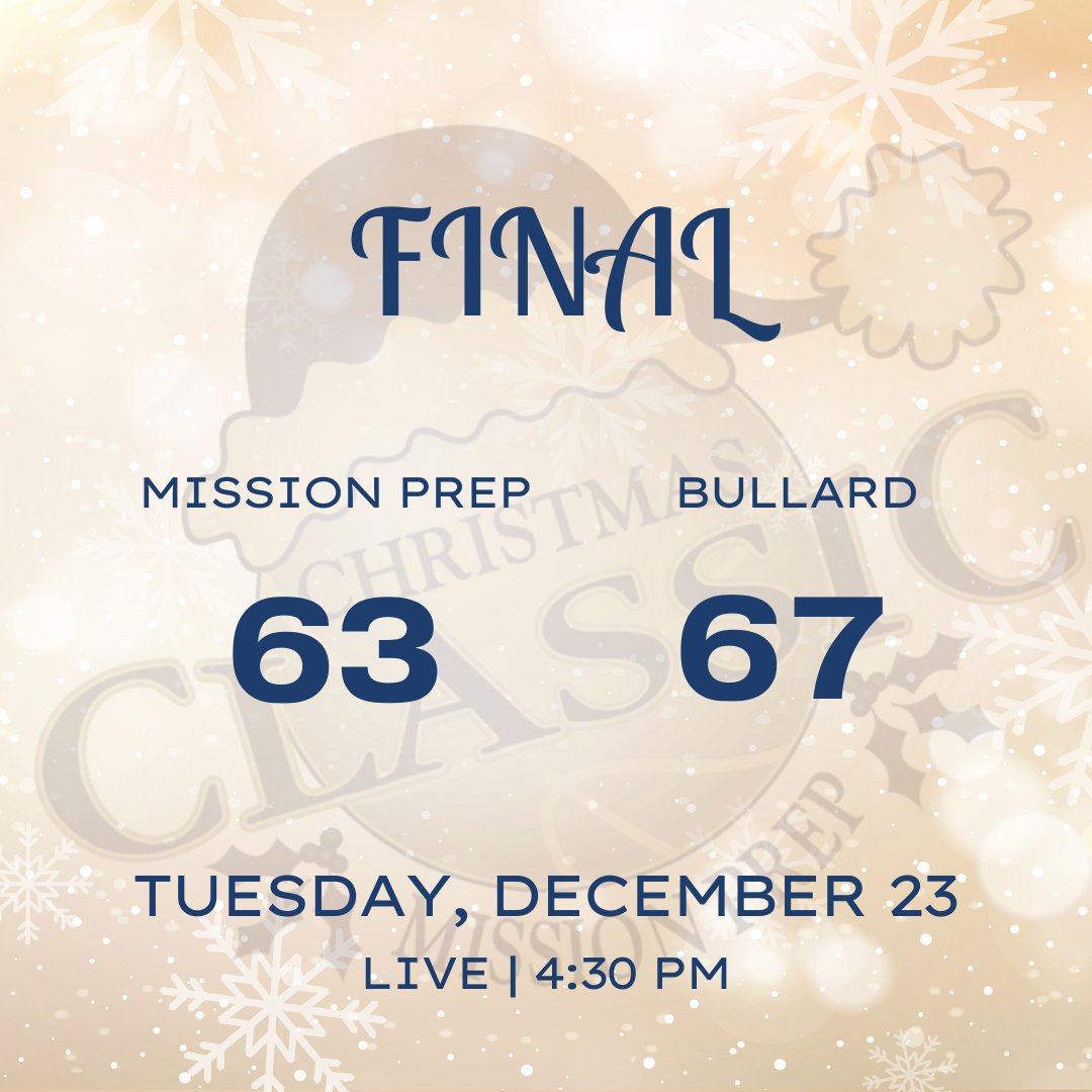 MPXmasClassic's tweet photo. Final: Bullard gets the win 67-63. #4 Ja'Vance Coleman Jr. takes home Player of the Game! https://t.co/xEwCPKBd0o