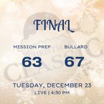 Photo by Mission Prep Christmas Classic (@MPXmasClassic)