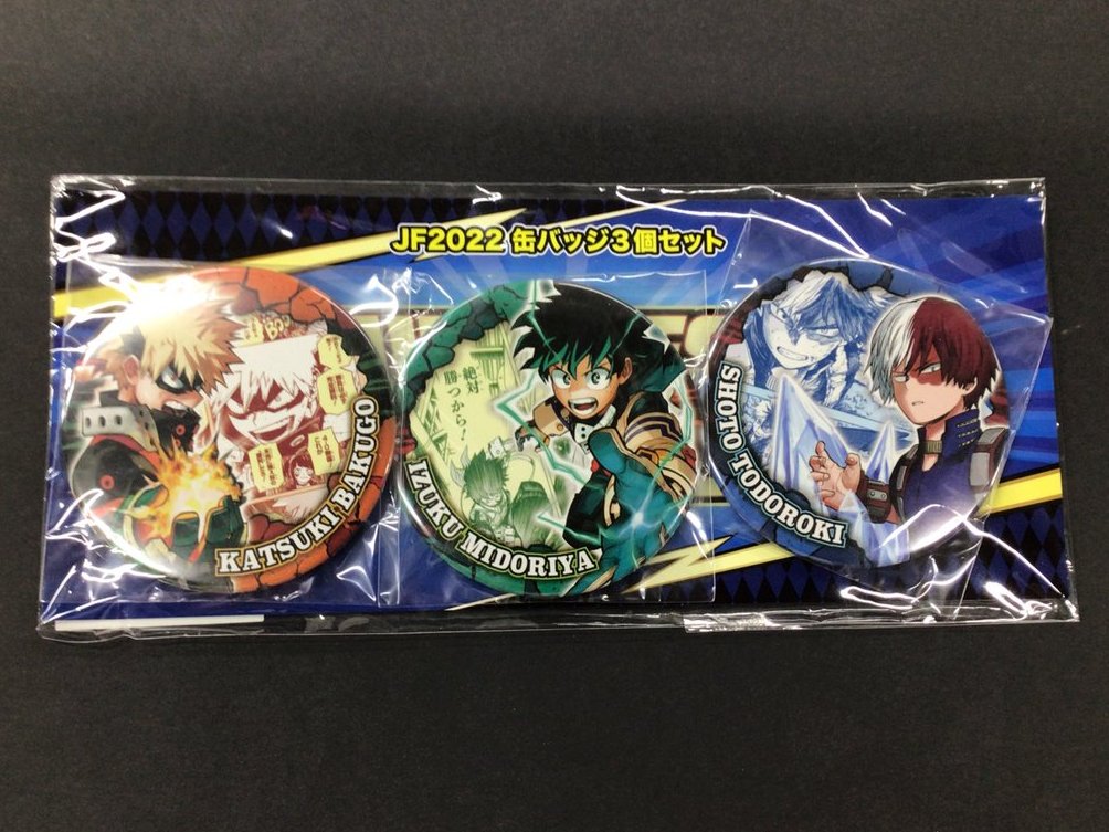 ヒロアカ 爆豪勝己 ジャンフェス 缶バッジ セット 2025年最新】ジャンフェス ヒロアカ 缶バッジの人気アイテム - メルカリ