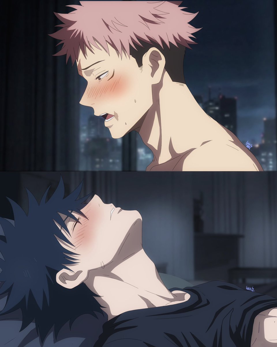 valyst4's tweet image. midnight gift 🎂  #itafushi #いたふし #呪術廻戦ファンアート #ItadoriYuji #FushiguroMegumi #fanart #呪術廻戦  #JujutsuKaisen #伏黒恵誕生祭2025 #伏黒恵生誕祭2025