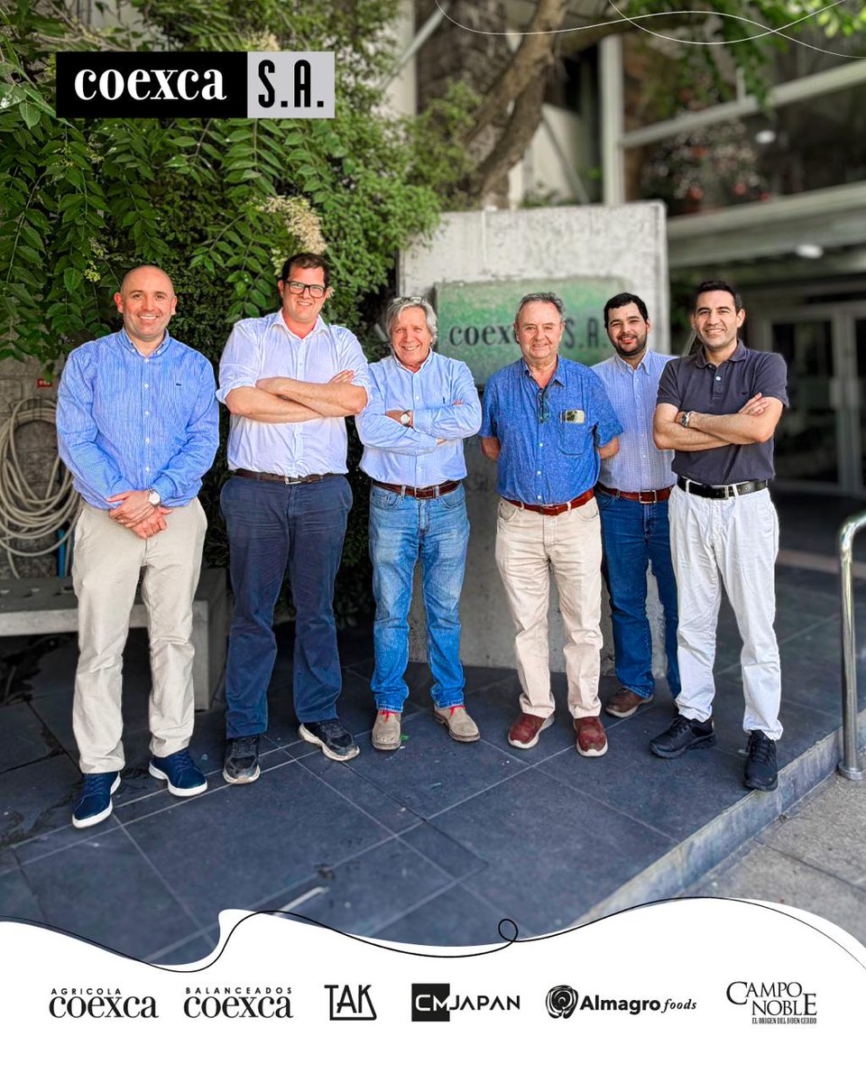 CoexcaSA's tweet photo. En una visita orientada a estrechar relaciones, ejecutivos de Agrícola Los Tilos recorrieron la principal planta de procesos de #Coexca S.A., instancia en la que ambas empresas abordaron sus planes de crecimiento y proyección conjunta. https://t.co/LMhQfmB2hB