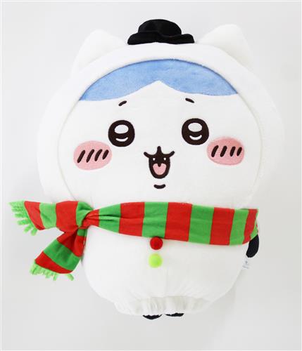 ◤#ちいかわ◢ 🔸クリスマスBIGぬいぐるみ ハチワレ 入荷しています