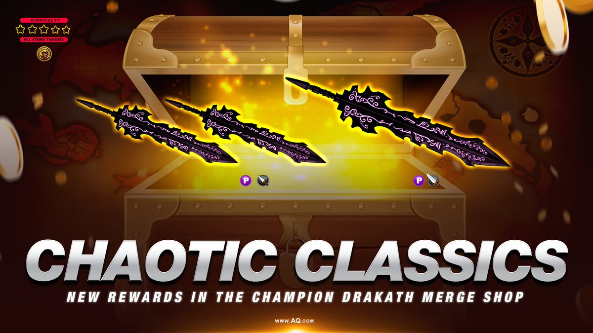 Alina_AE's tweet image. 💜 It's a chaotic night-before-Frostval Eve ... which is why today's midweek update is the perfect gift. For years, we've been getting requests to return the original Chaorrupter Locked art back into the game.  Find single &amp;amp; dual-wield versions in the /ChampionDrakath merge shop…