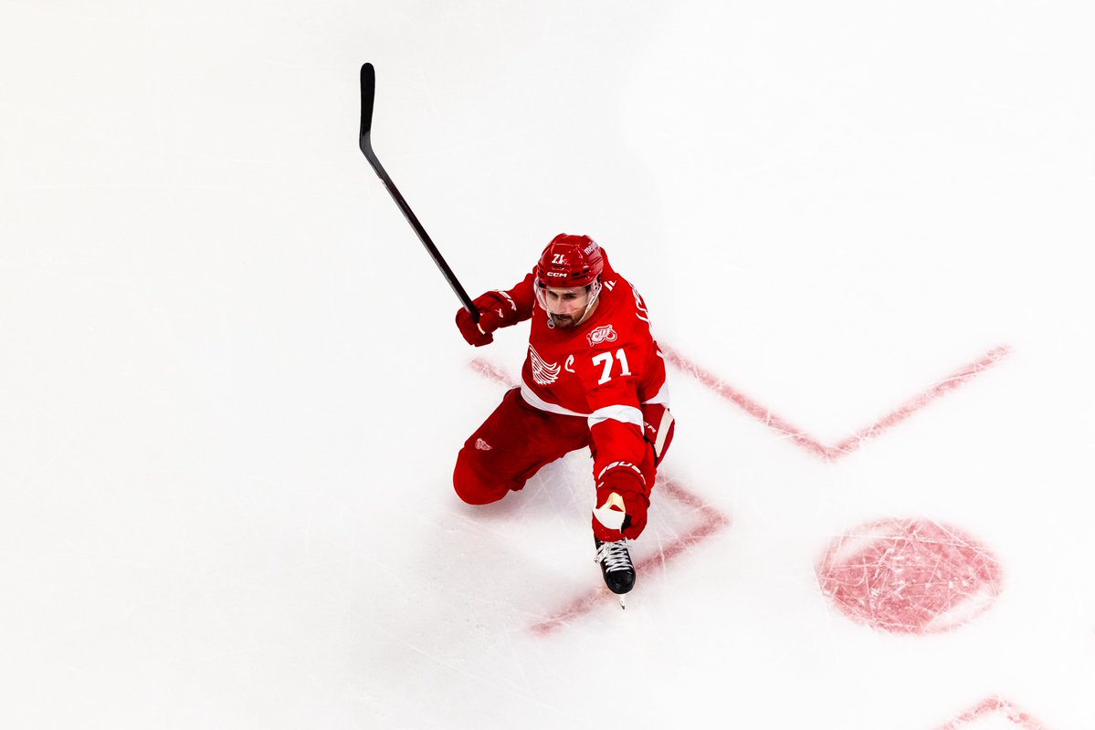DetroitRedWings's tweet image. FYI: Dylan Larkin scored his 11th career overtime goal, trailing only Sergei Fedorov (12) for the most in franchise history. #LGRW