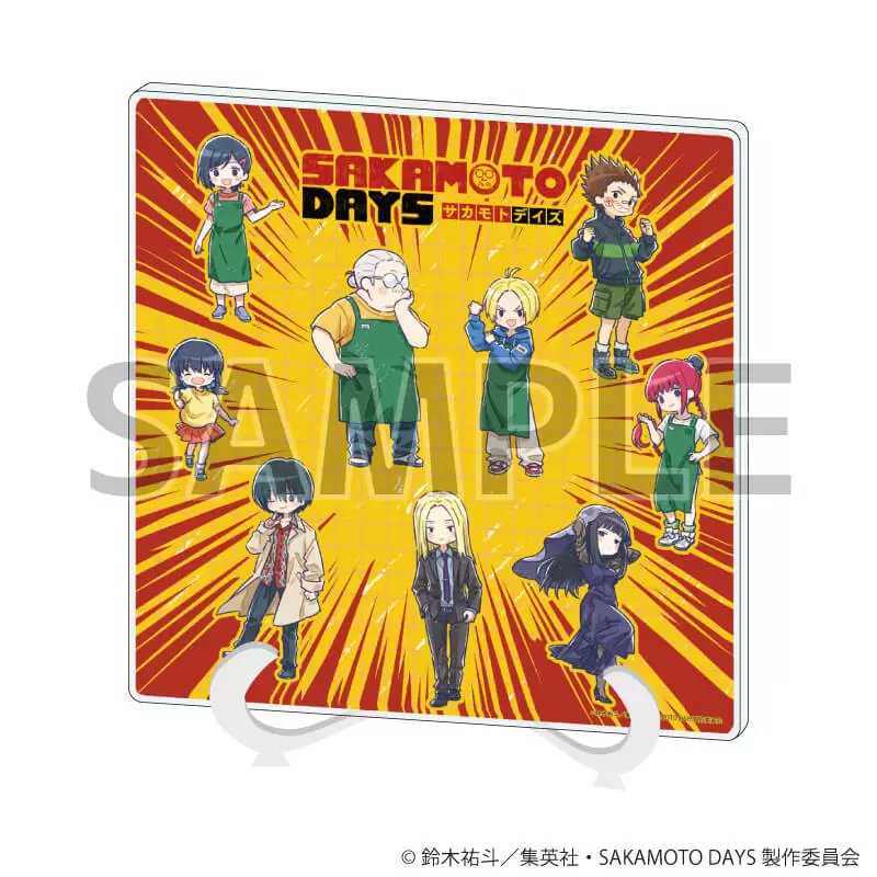 eeo Storeにて販売中です！ アクリルアートボード「SAKAMOTO DAYS」01
