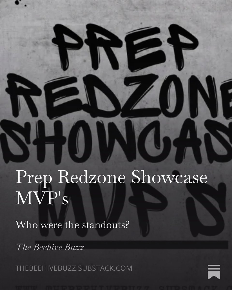 Andy_Pham1's tweet image. In my latest @BeehiveBuzz_ Substack article, I break down the MVP's for the Prep Redzone Utah Showcase.

@KrewJones1
@JaxonHunt111
@Fvakapuna
@willrasmussen_
@LiamHosea2028
@KelenGold
@DakotaCalv74
@Kao_Prom
@evan_eyink

Article 🔗in the comments❗️