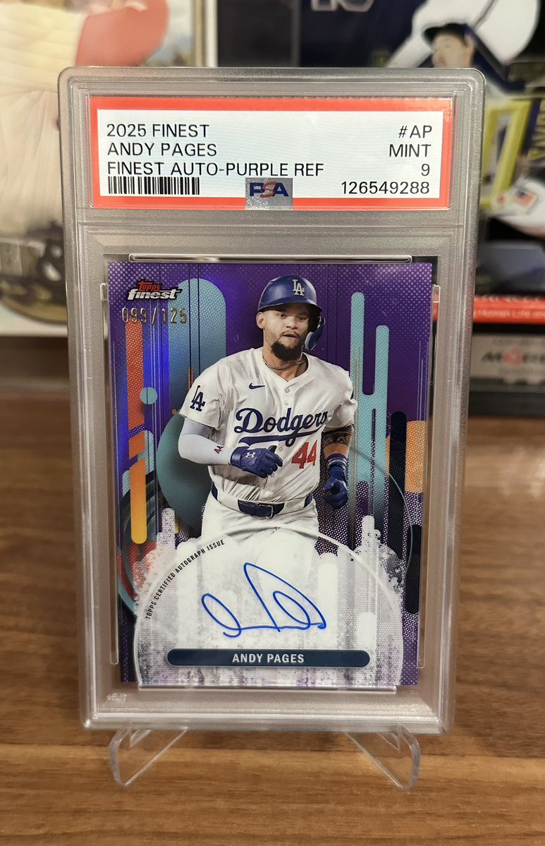 2025年自引きランキング】 第16位 アンディ・パヘス /125 MLB 2025