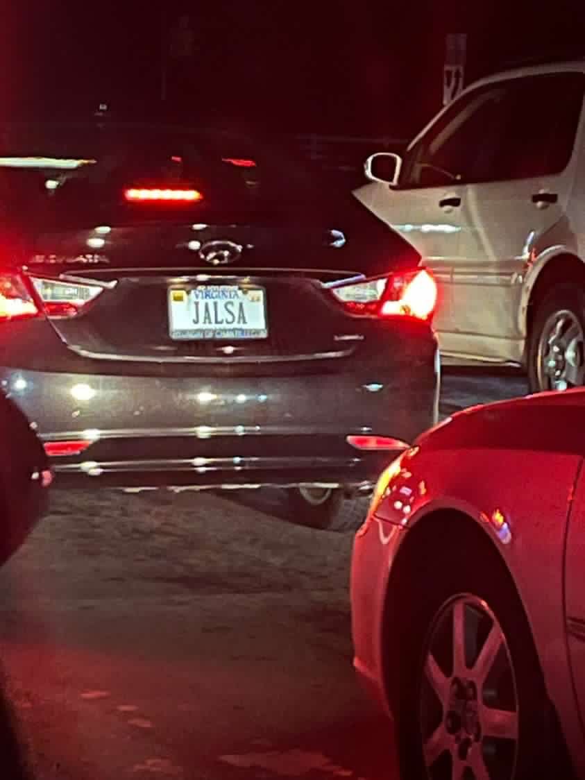 Sai_VK_18's tweet image. #Jalsa car number plate in California &amp;amp; Virginia @PawanKalyan ❤️‍🔥