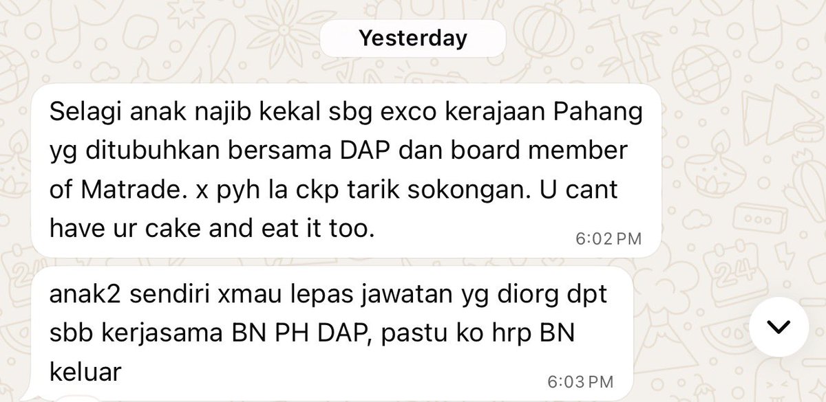 syahir's tweet photo. ada benar jugak la apa kawan aku cakap ni🫣 https://t.co/j39MVDfITf