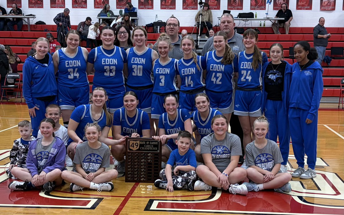 edonathletics's tweet image. Congratulations Lady Bombers
2025 Rt 49 Classic Champs