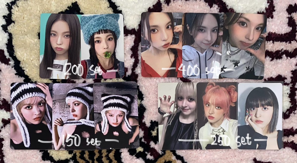 wts nmixx assorted photocards

— free sf within ph 
— 50%, dp bal within 1 month

# wts lfb nmixx bae lily sullyoon kyujin makestar everline starriver broadcast jypshop headphones first concert entrance horanghae pc 엔믹스 양도 poca kr ph jpn ina cn