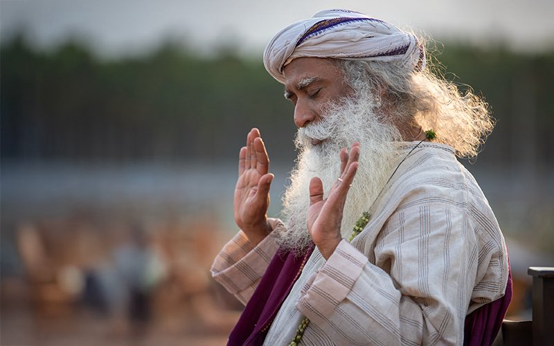 How to sit, how to stand, how to breathe, how to do everything, how your heart should beat, how the life within you should pulse – when you pay Attention to everything, you are in Yoga. #SadhguruQuotes